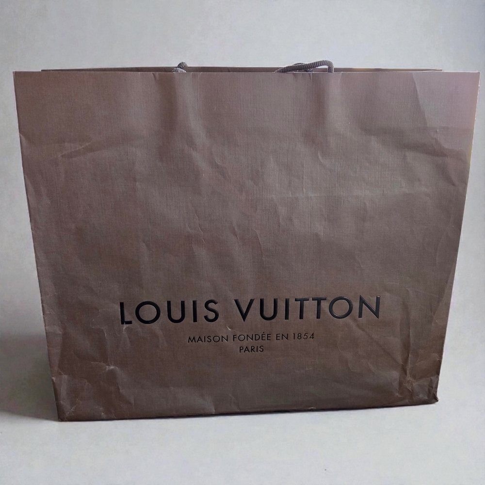 Louis Vuitton Brown Shopping Bag